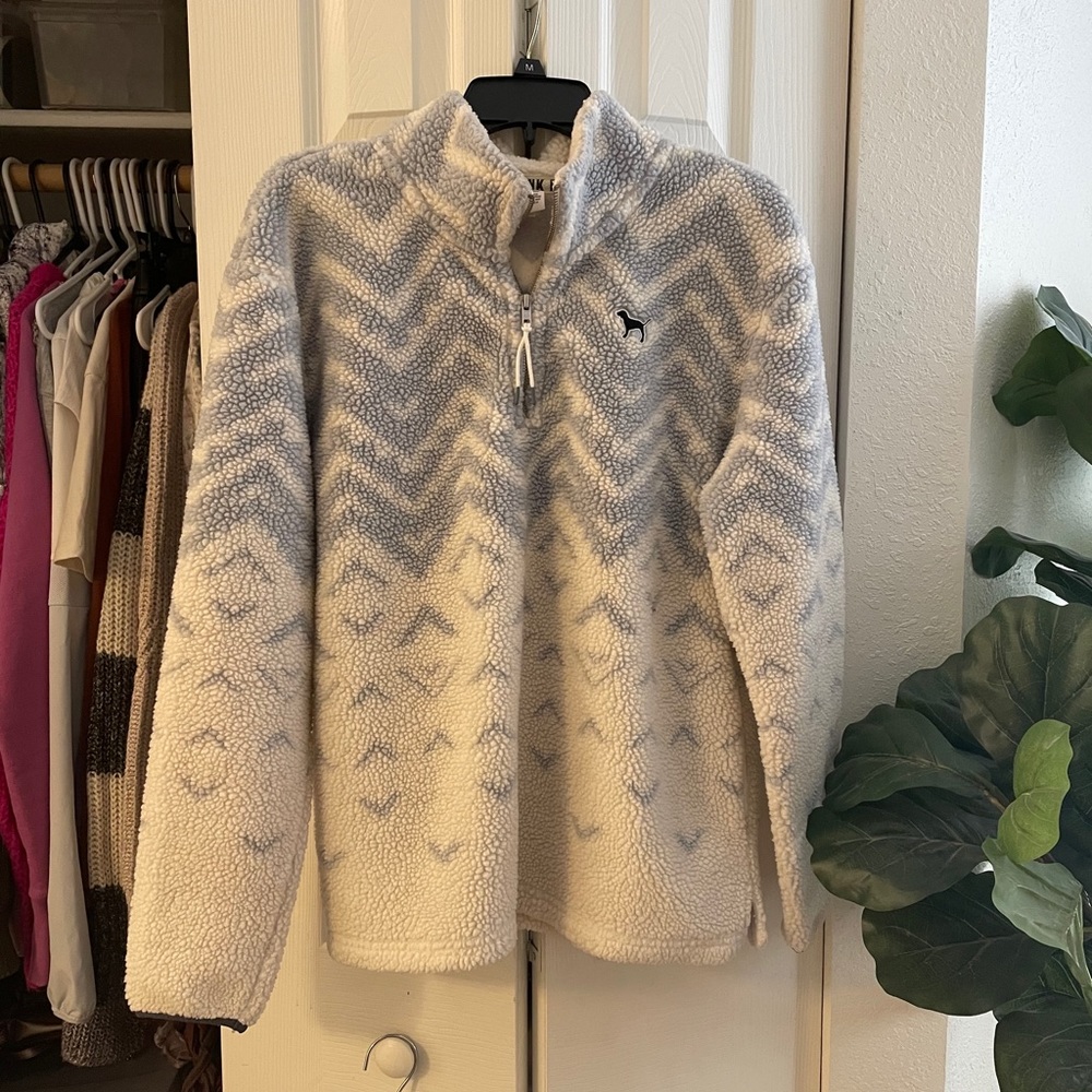 PINK Sherpa Sweatshirt